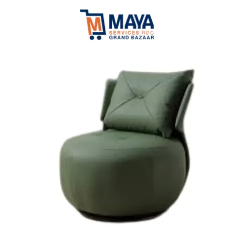 Fauteuil rond loisir dy-0101 vert