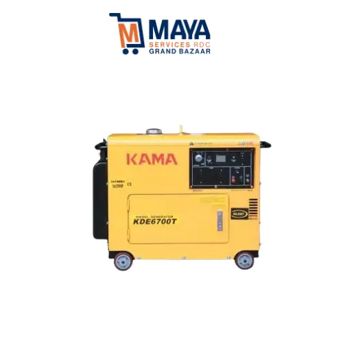 Groupe électrogène diesel kama kde6700t
