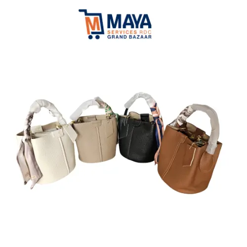 Sac a main dame rond 9191 beige