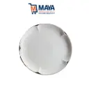 Assiette plate ronde ornement
