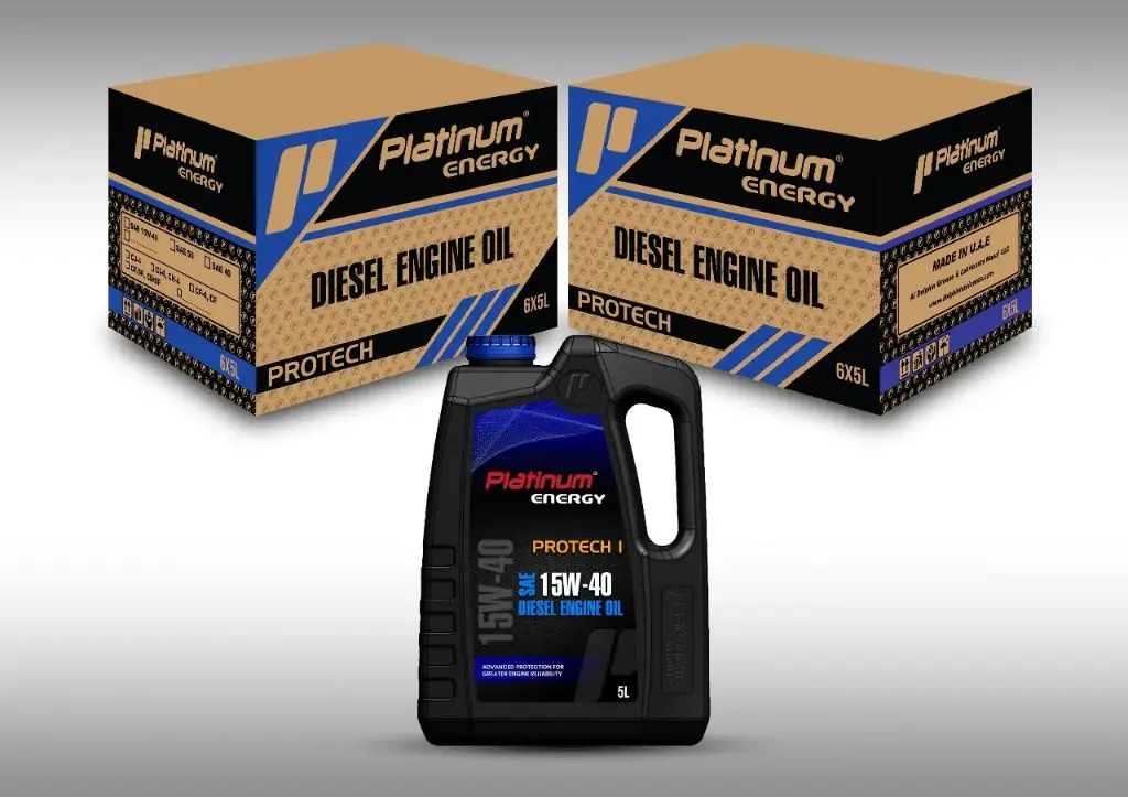 "Platinum Energy" Diesel Engine Oil SAE 15W40 - API CI4/SL (5L)