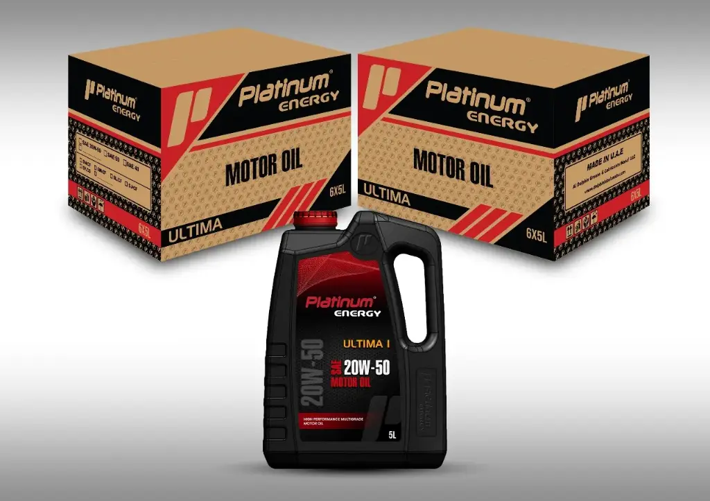 "Platinum Energy" Motor Oil SAE 20W50 - API SN/CI4 (5L)