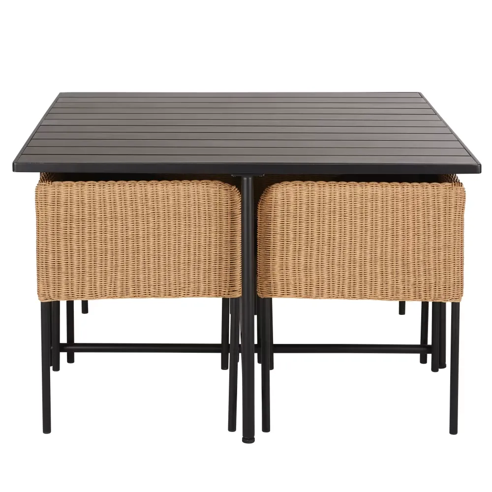 Iseo -  table  de jardin en acier et aluminium