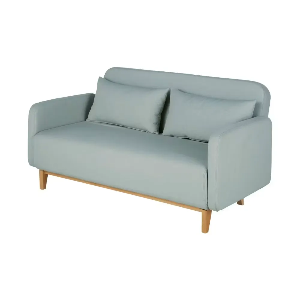 Nia - Canapé clic-clac 2/3 places vert d'eau