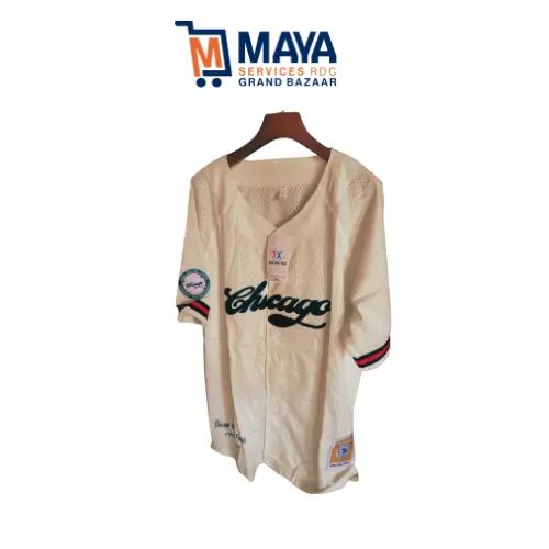 Maillot chicago (CHICAGO, Vert, L)