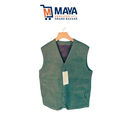 Gilet cardigan sans manche