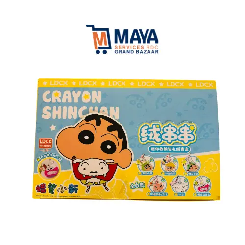 Peluche crayon shinchan moyen