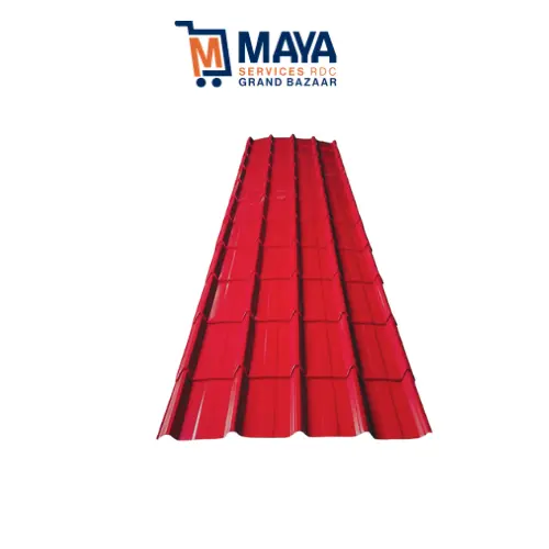 Tôle en fer rouge