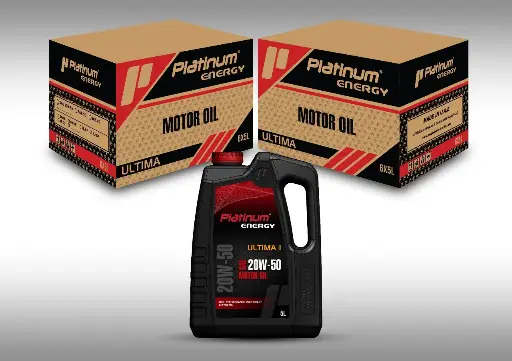 "Platinum Energy" Motor Oil SAE 20W50 - API SN/CI4 (5L)
